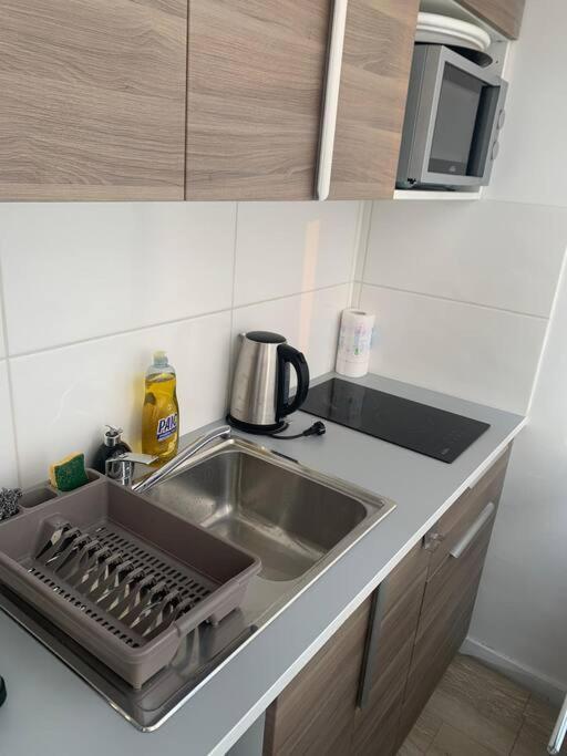 Appart T3 Vue Mer En Face Des Jo Marseille Luaran gambar