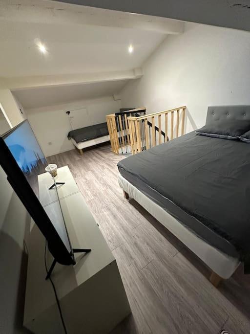Appart T3 Vue Mer En Face Des Jo Marseille Luaran gambar